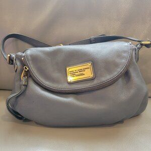 MARC BY MARC JACOBS Classic Q NATASHA Gray Crossbody Bag